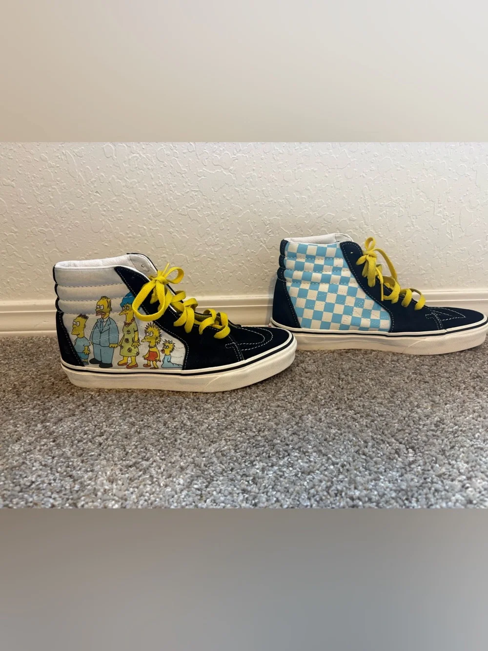Vans The Simpsons Family Portrait Checkerboard High-Tops