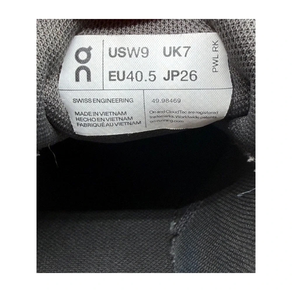 On Cloudaway Ice Moss Women‎ Running Comfort Shoes White Burgundy Green Size 9