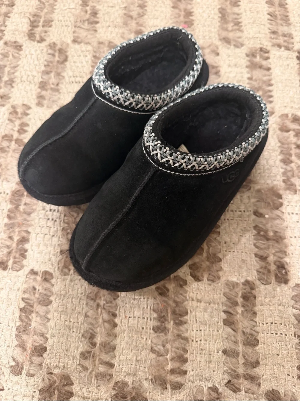UGG black suede
