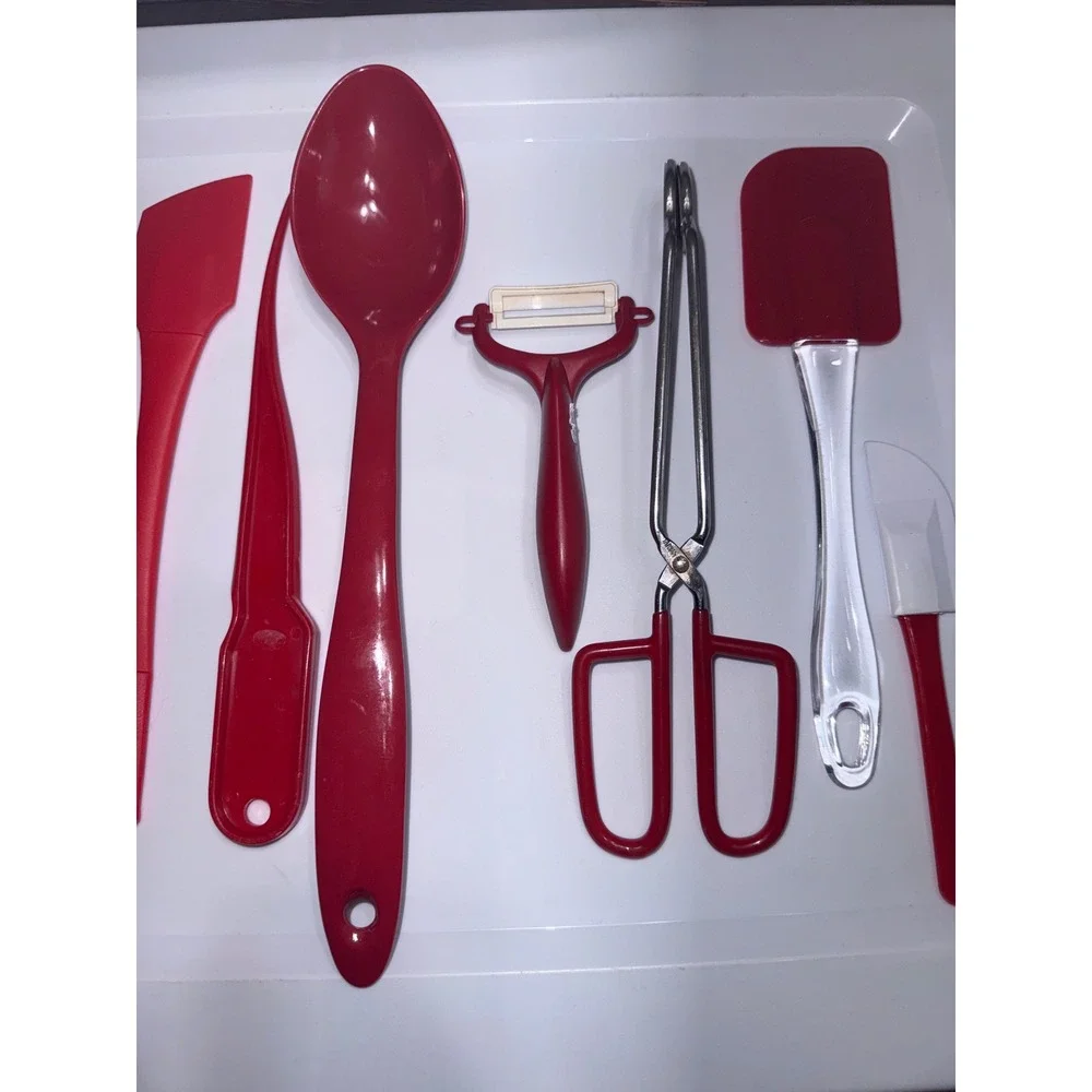 Red Kitchen Utensil Bundle