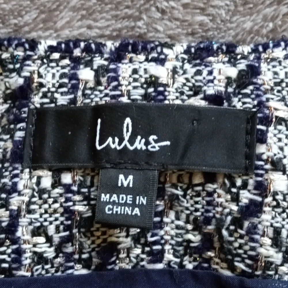 Lulus black white