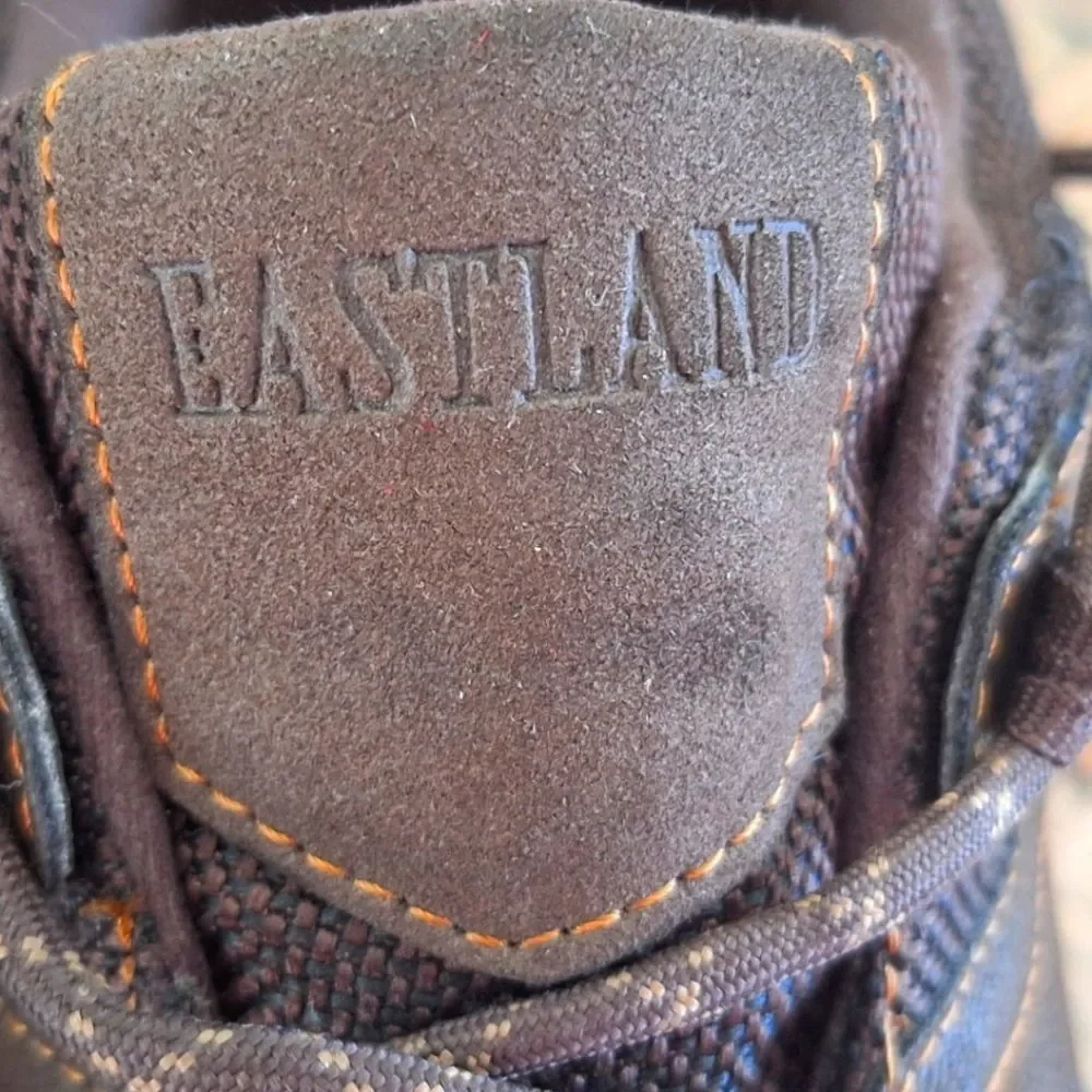 Eastland Mens Elliott Walking Oxfords Brown Lace Up Dad Athletic Comfort Shoe 10