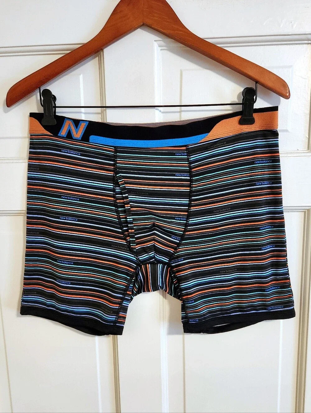 💪New Balance💪 - Black/Multicolor Boxer Brief