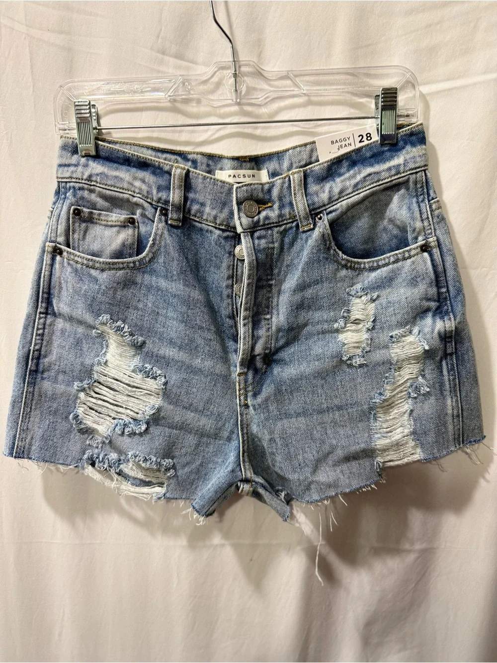 PacSun denim shorts