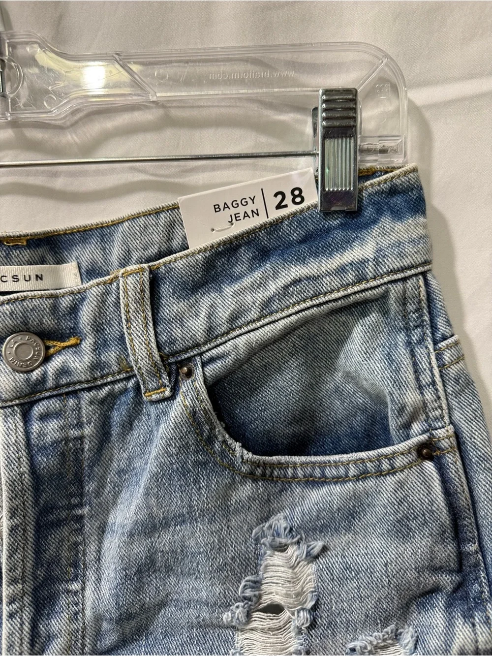 PacSun denim shorts