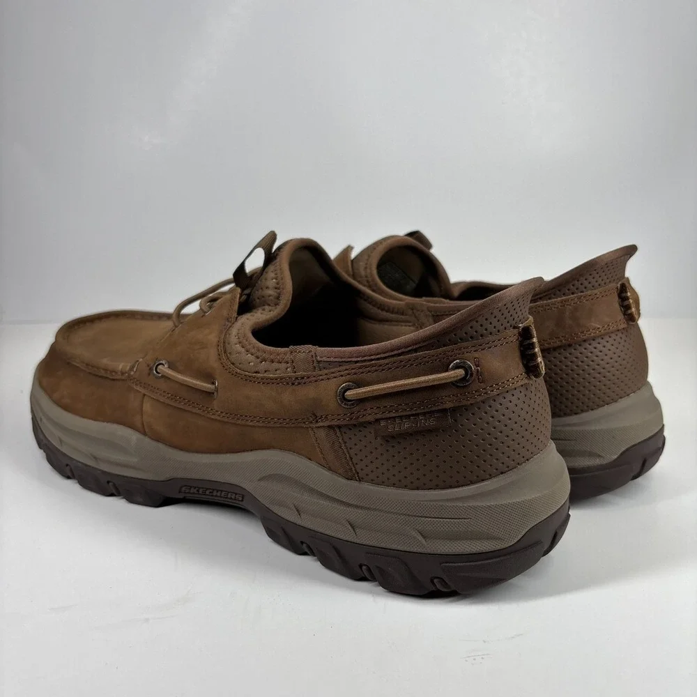 Skechers Brown Men's Boat Shoes