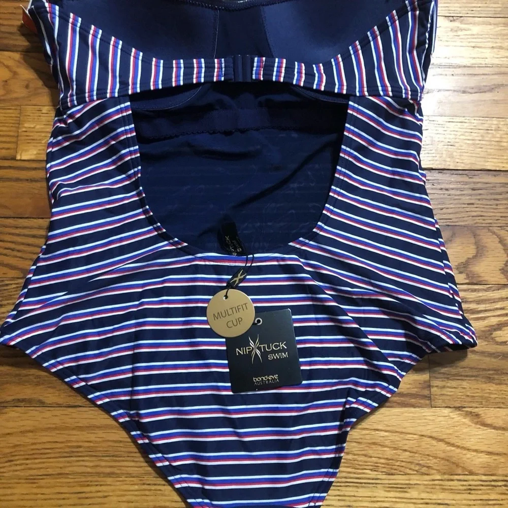 NWT Nip Tuck Bandeye Swimsuit