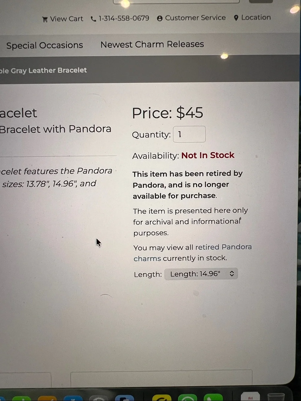 Pandora like new