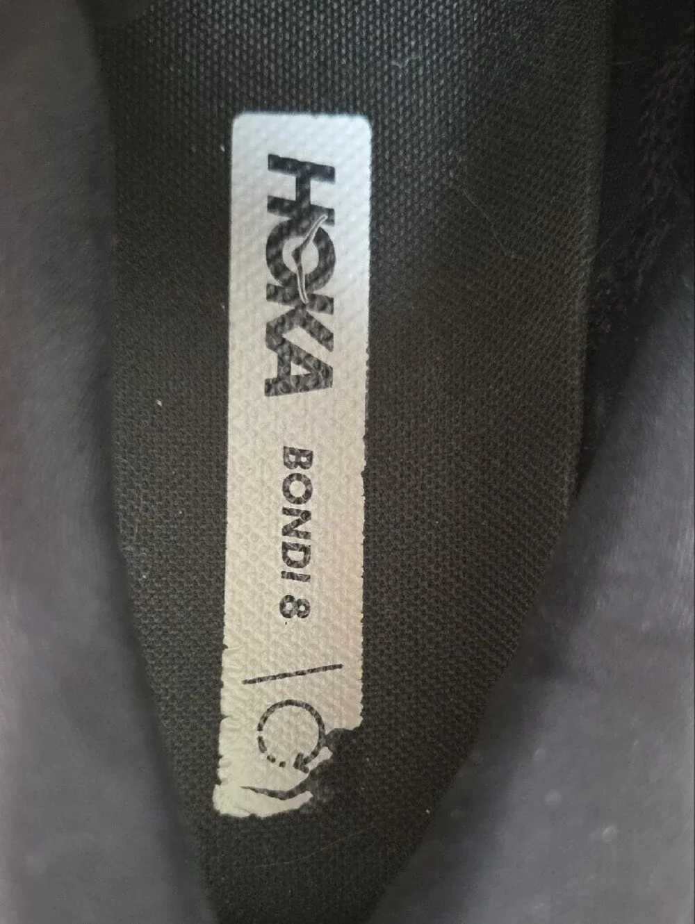 Hoka gently worn