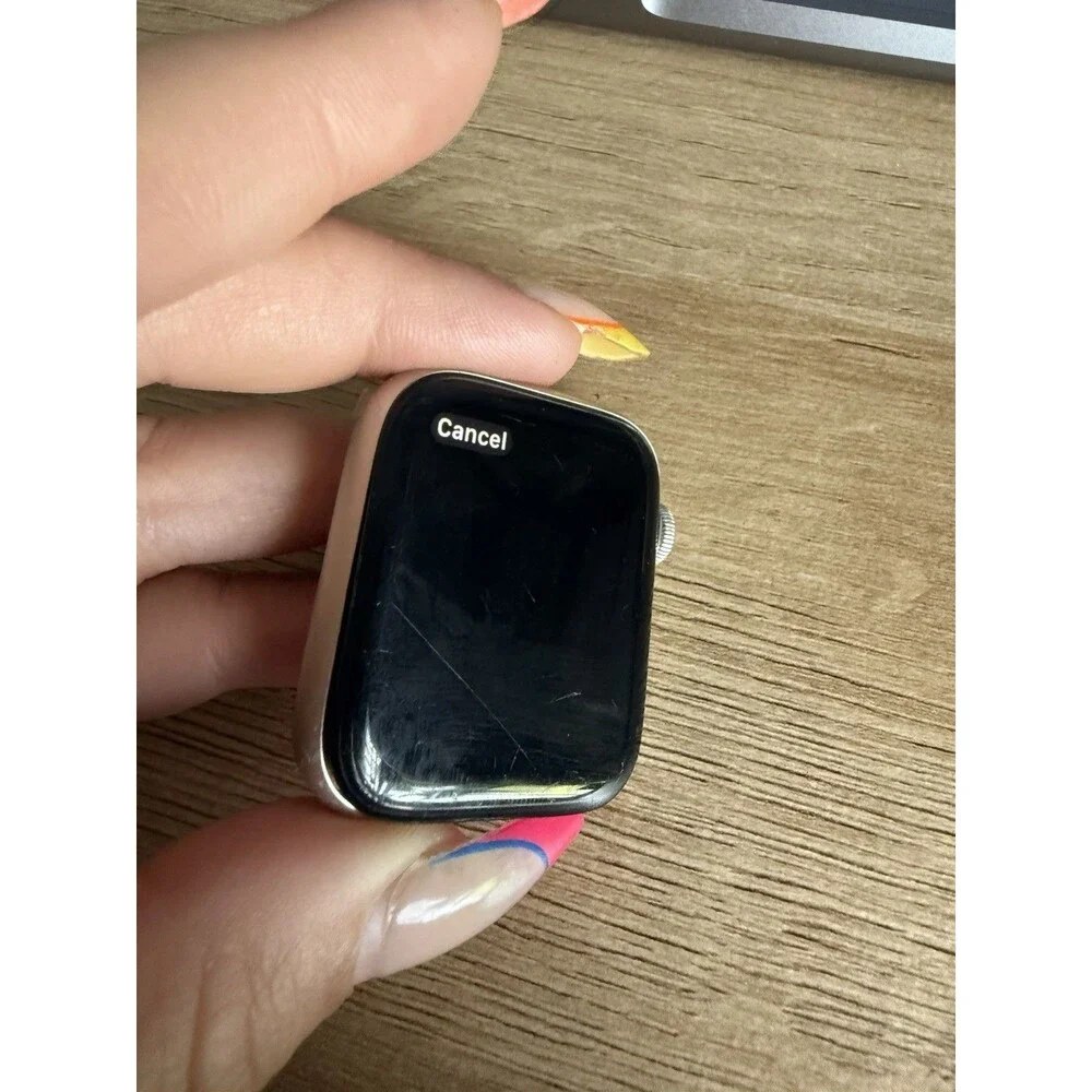 Apple Watch SE 44MM 2nd Gen GPS Only Aluminum Screen Detached For Parts