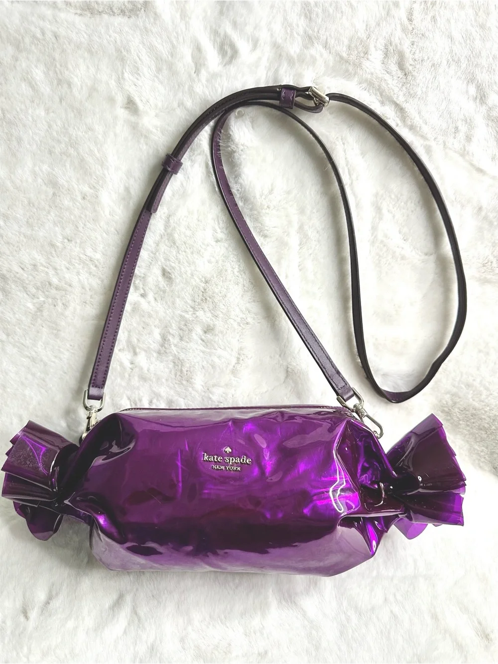 kate spade shiny metallic