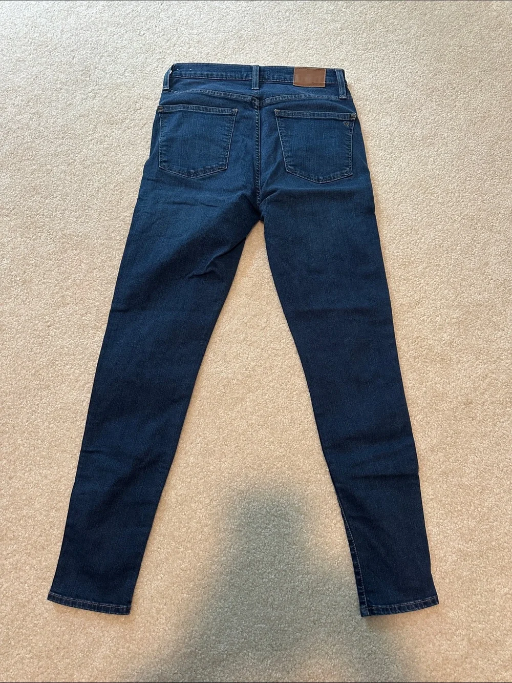 Madewell Dark Indigo Skinny Jeans