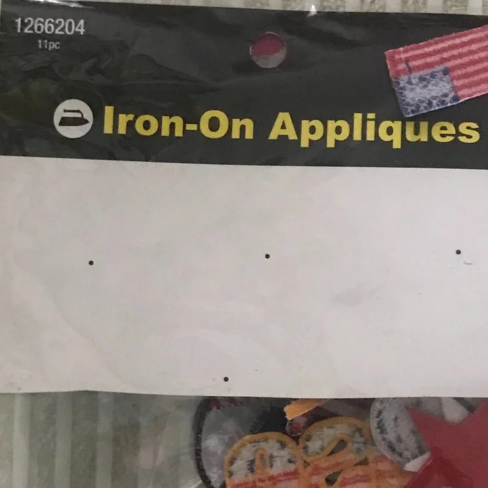 N/A patriotic iron