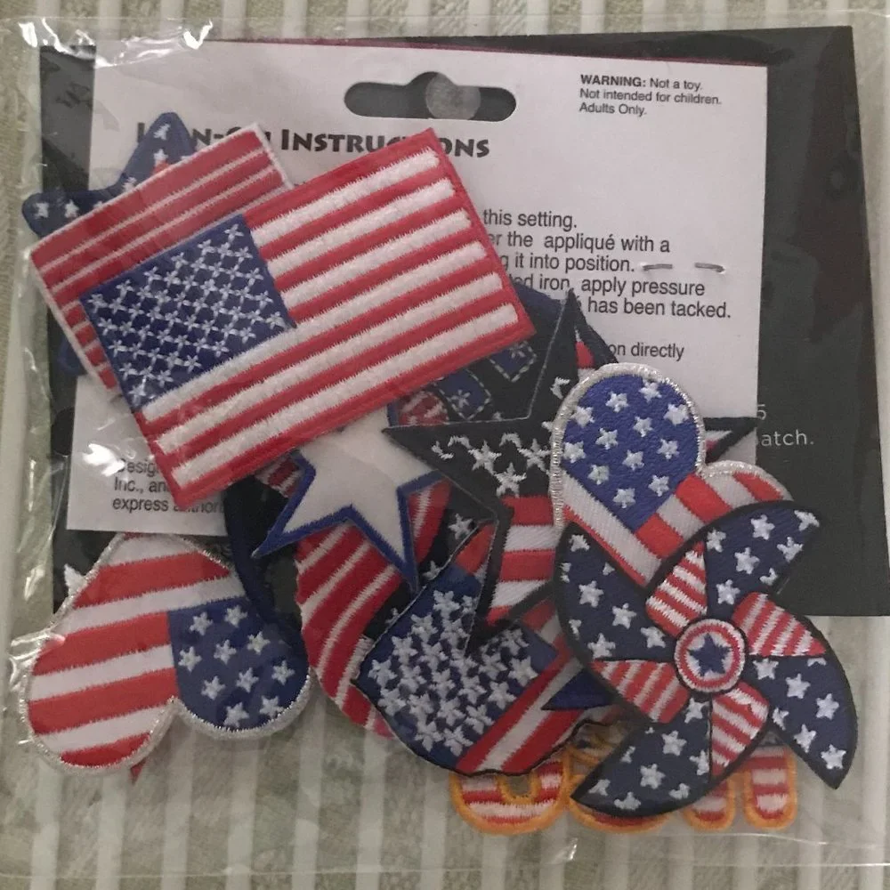 N/A patriotic iron