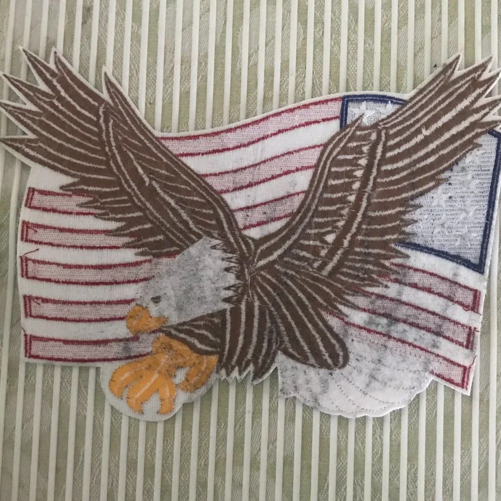 N/A patriotic iron