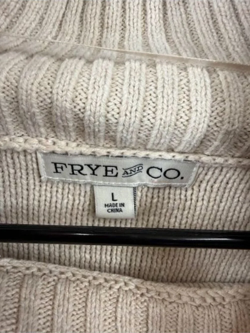 Frye & Co Fair Ilse Cowl Neck Sweater