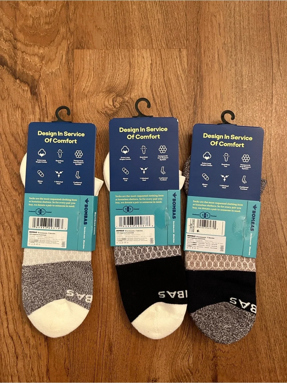 Bombas three pairs