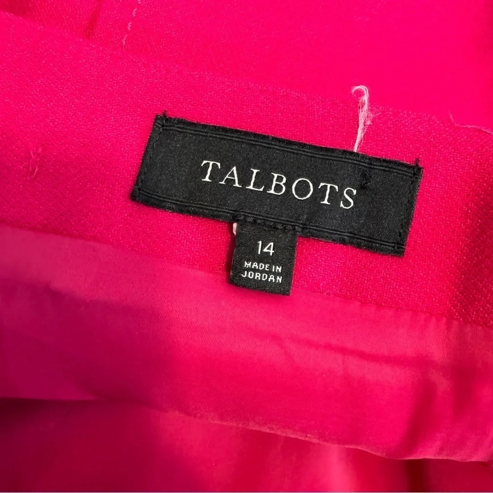 Talbots Pink A Line Skirt