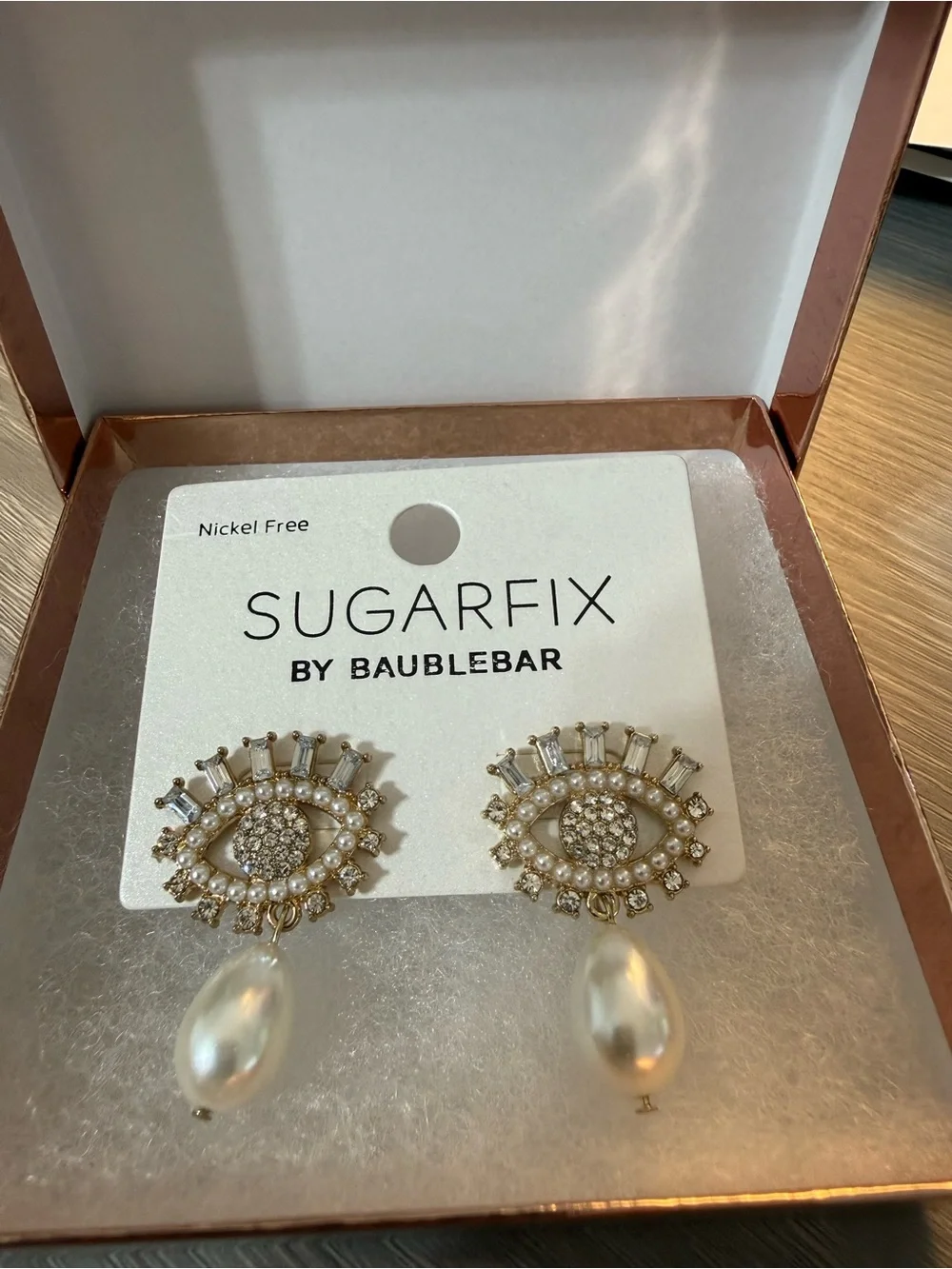 BaubleBar gold tone