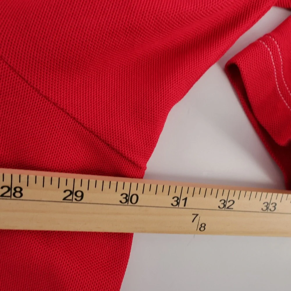 Tommy Bahama IslandZone Quarter Zip Pullover Red Long Sleeve Mens 3XLB Shirt