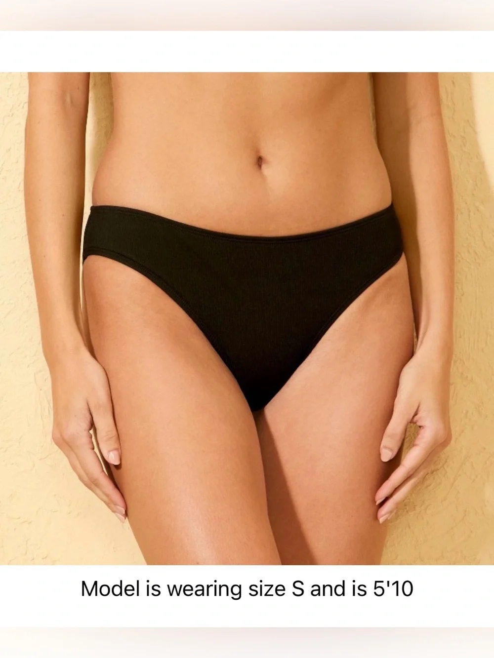 Shade & Shore Women’s Fuchsia Low Rise Ribbed Bikini Bottoms Small Medium NWT