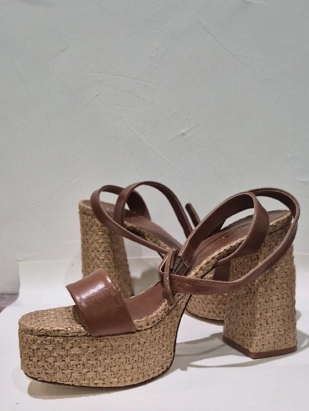 Larroude chunky woven
