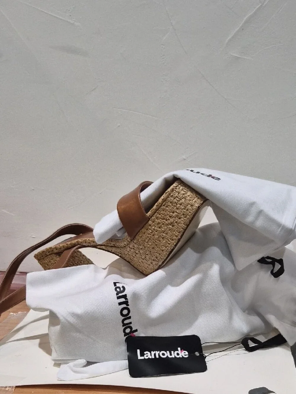 Larroude chunky woven