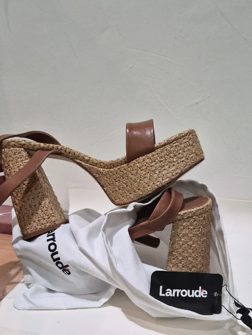 Larroude chunky woven
