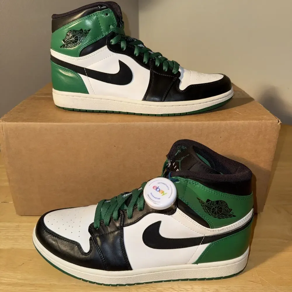 Nike Air Jordan 1 Retro High OG DMP Celtics 2009 332550-101, Size US 10 No Box