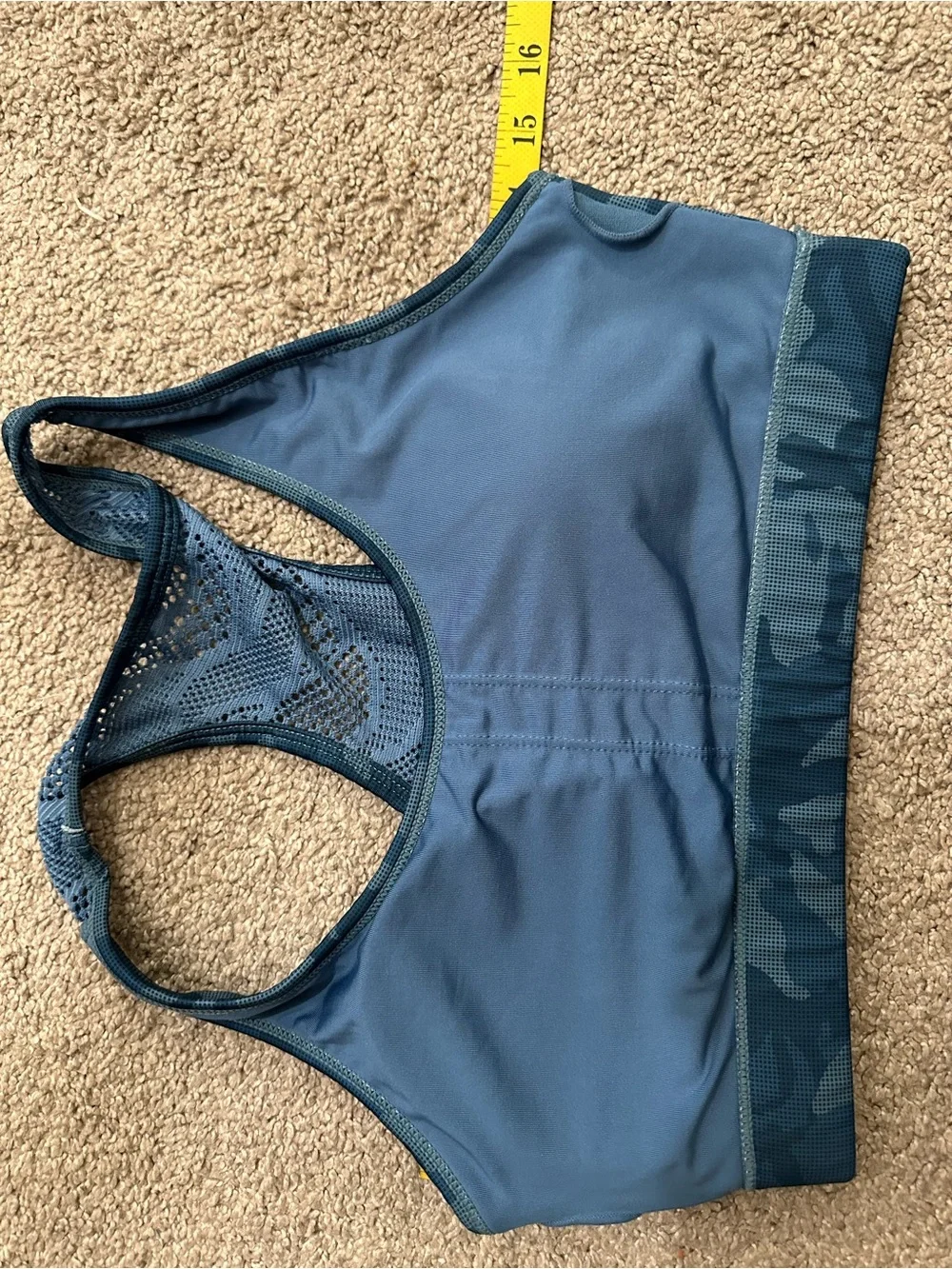 Zyia Active Bomber Sports Bra RC Camo Print With Removeable Pads Size Medium $33