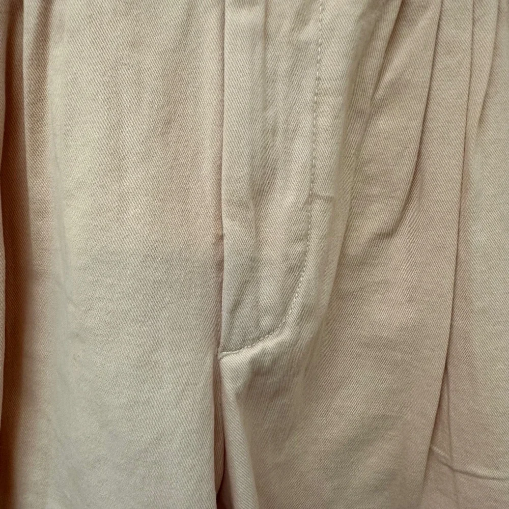 Free People Peach Pink Pleated Wide Leg Culotte Shorts OB2228966 Women's Size 0