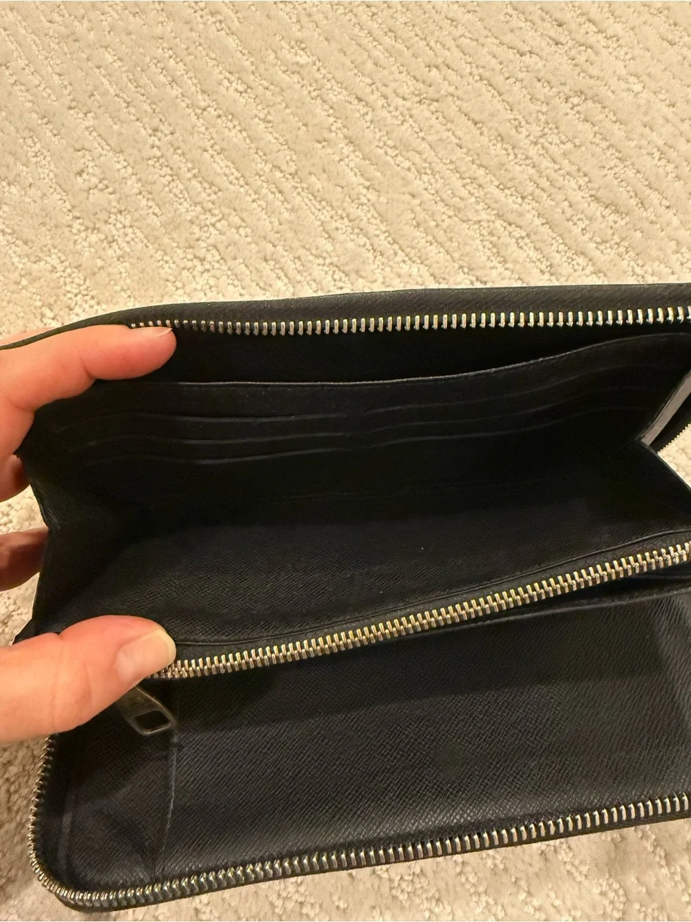 Louis Vuitton x Christopher Nemeth limited edition damier print zippy organizer
