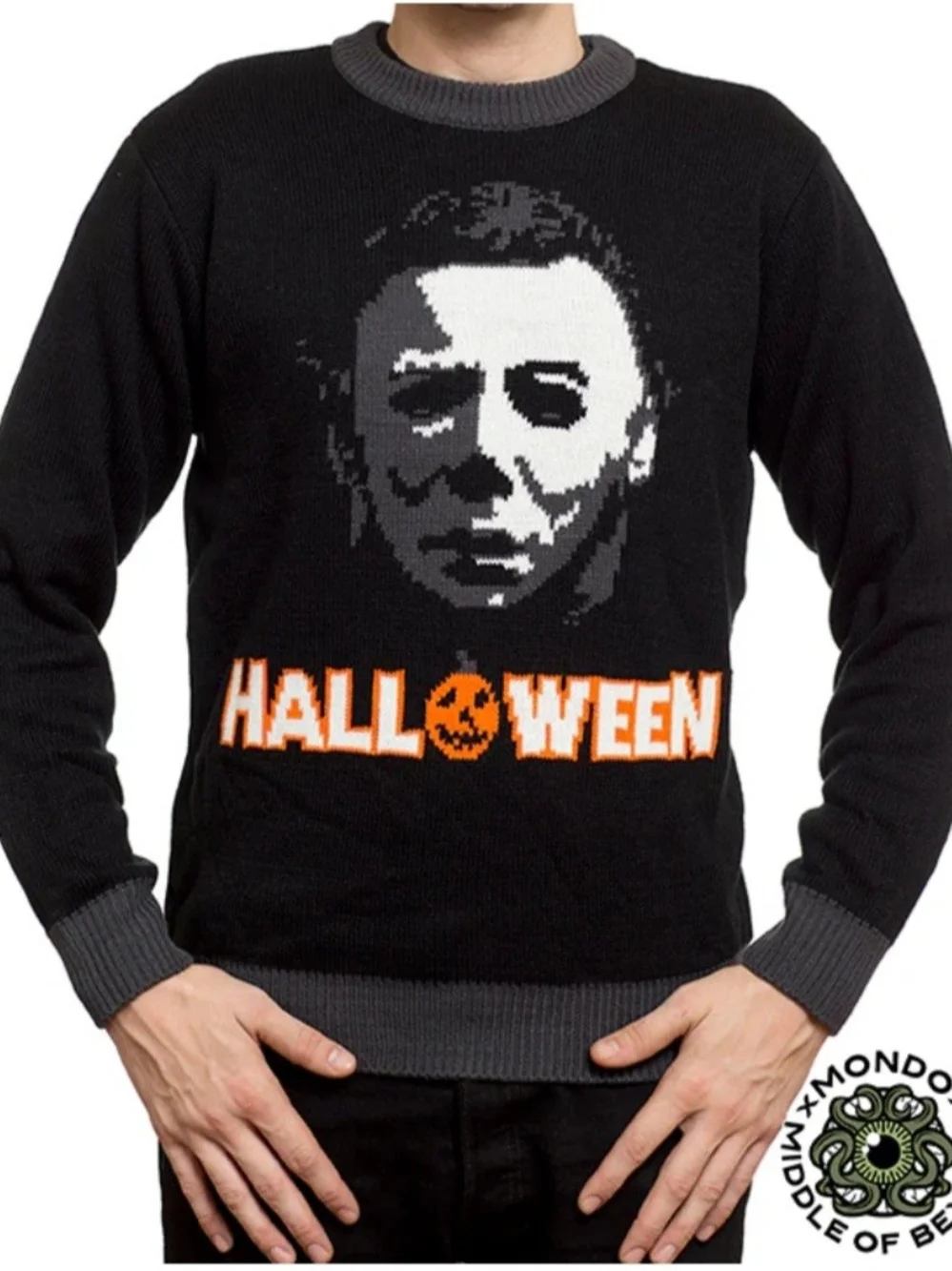 Mondo - Halloween Graphic Knit Sweater - Size XL