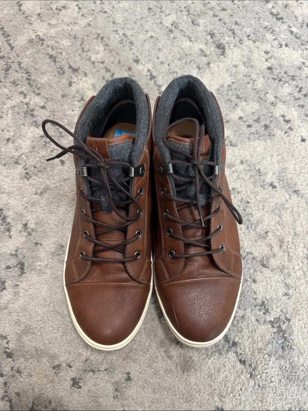 Aldo brown leather