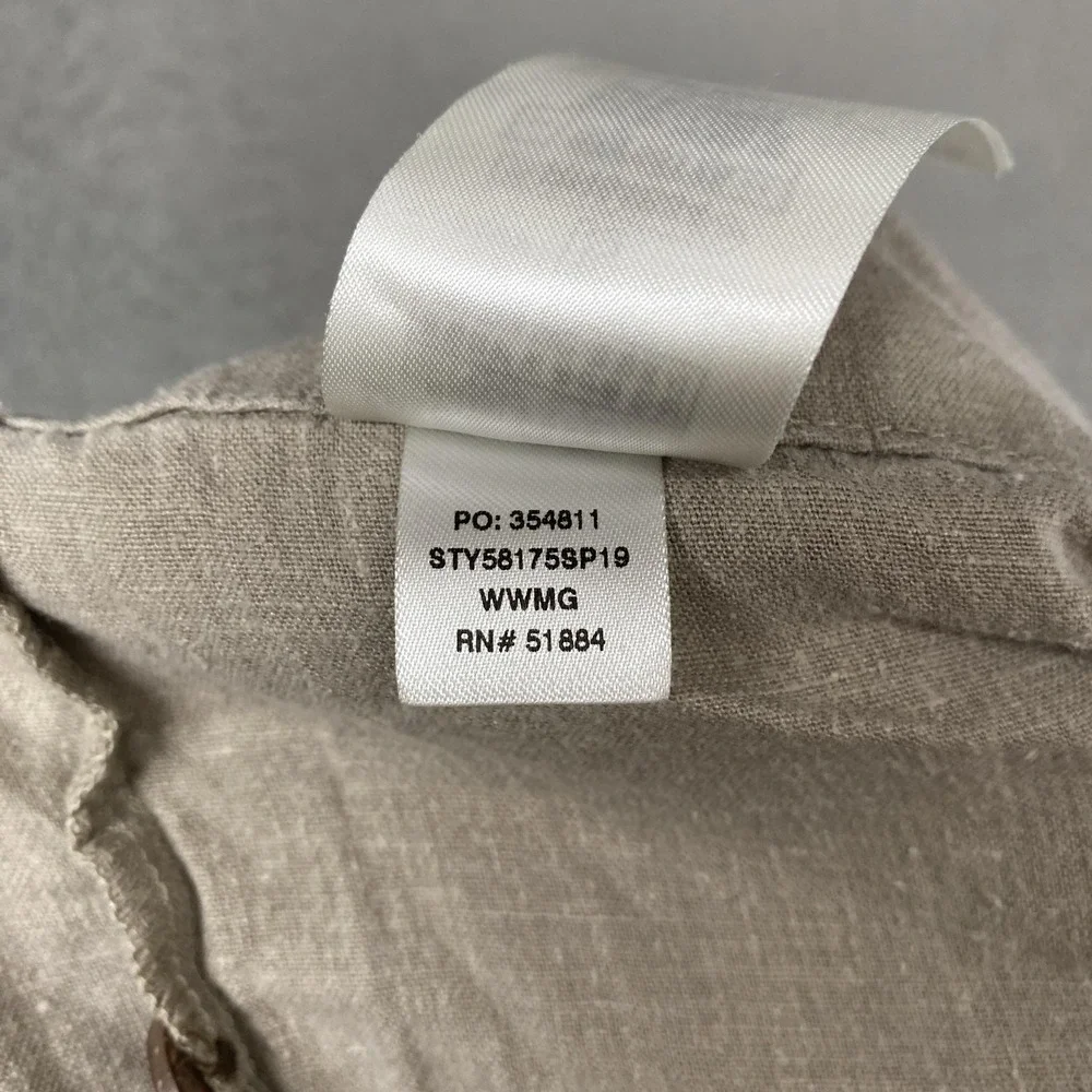 Patagonia Wrap Shorts Womens Large Beige Hemp Lyocell Neutral‎ Granola Beachy