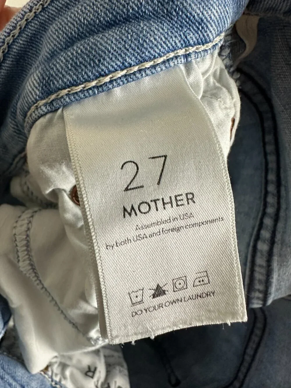 MOTHER insider crop