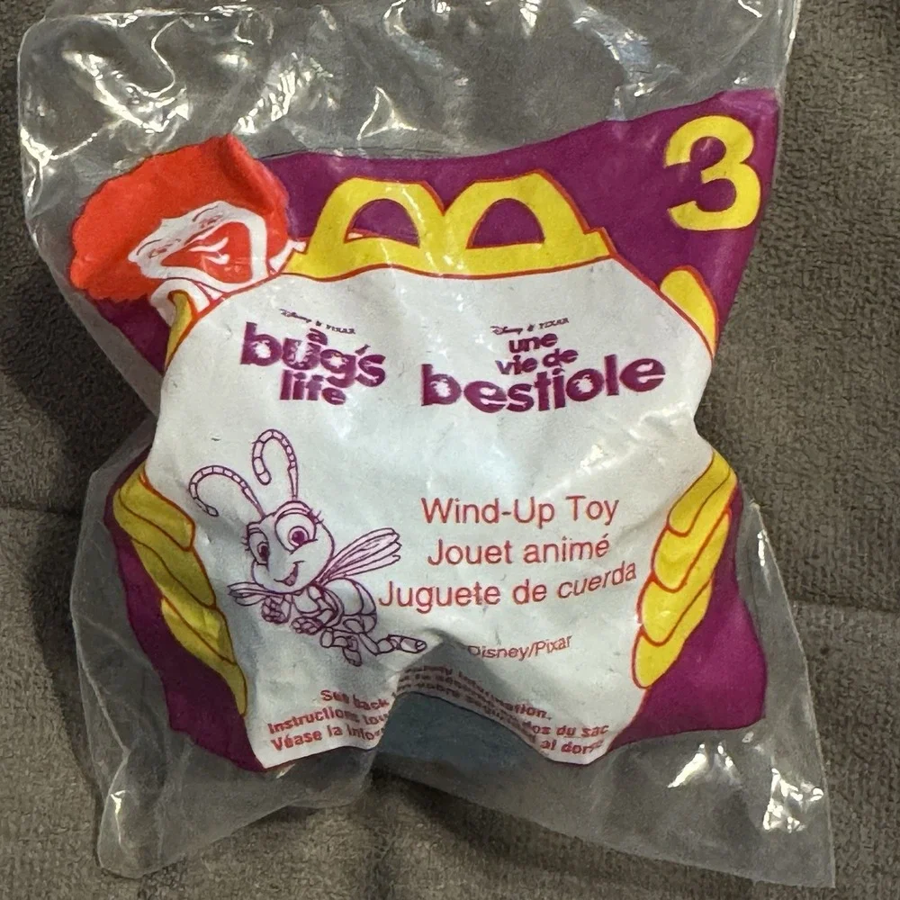 Vintage 1998 Disney Pixar A Bugs Life  Mcdonalds Happy Meal Toy 