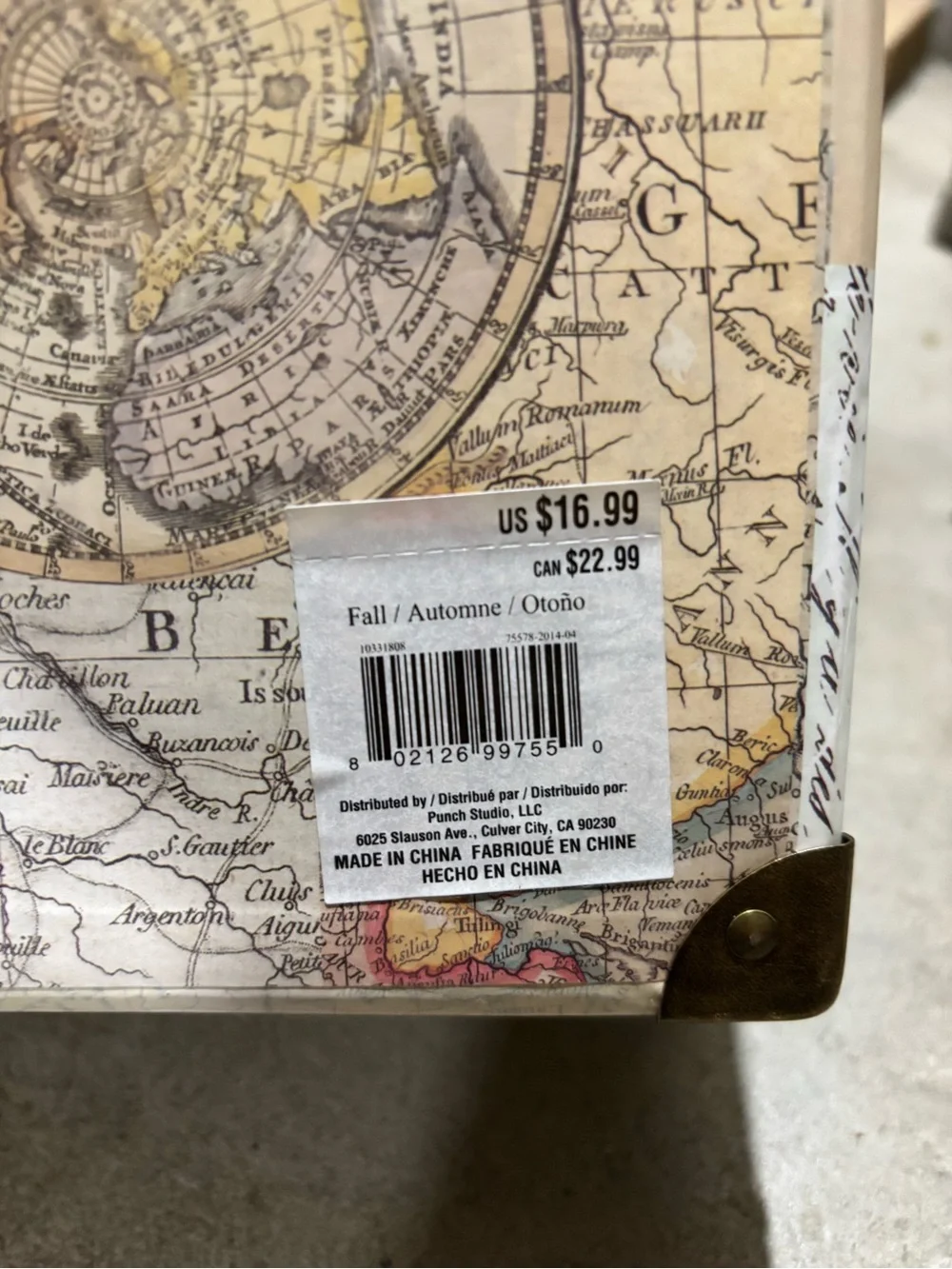 Punch Studio printed travel