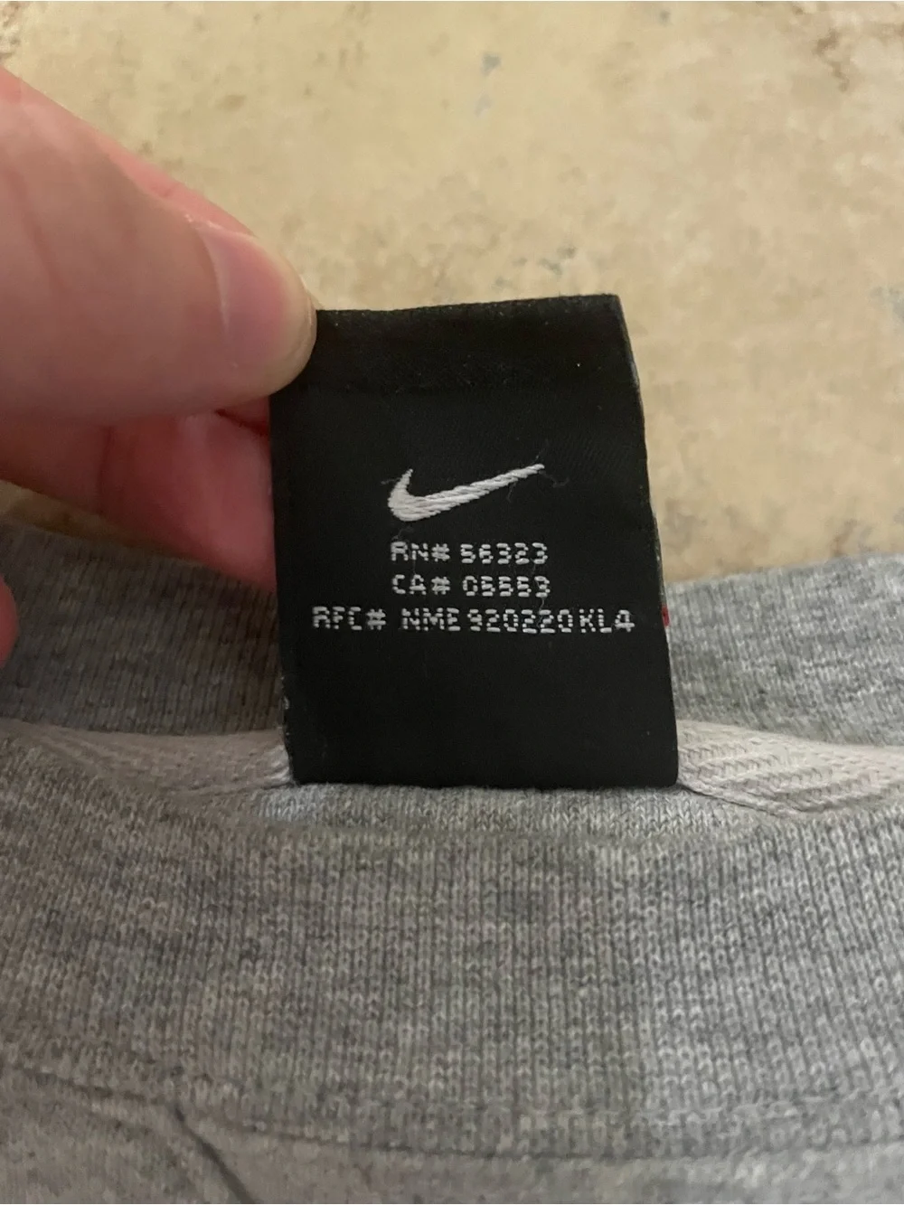 Minnesota Wrestling Nike Gray Crewneck Sweatshirt