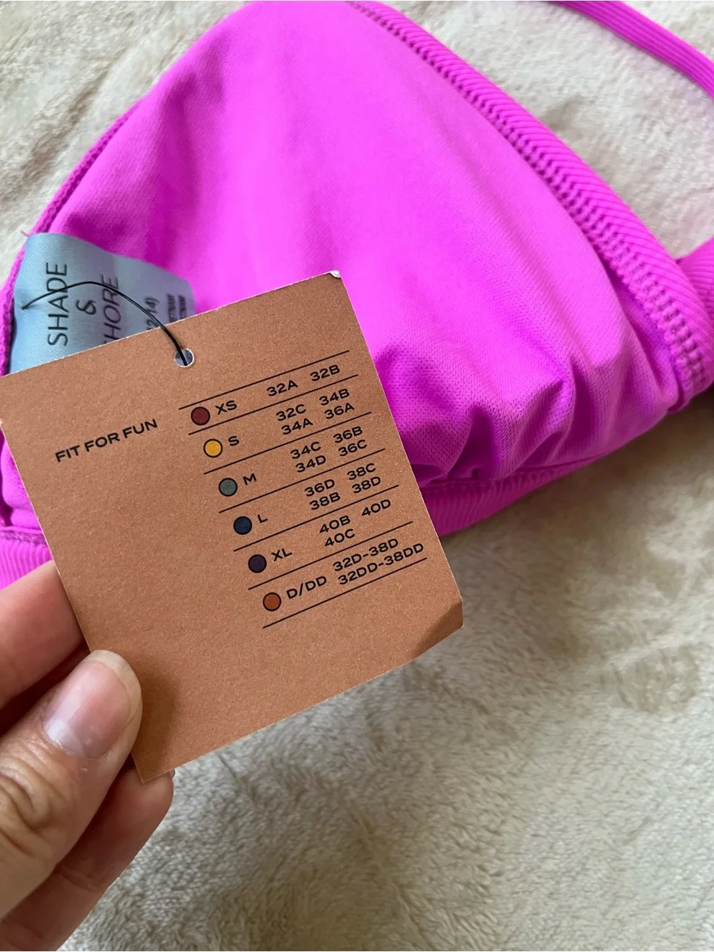 Shade & Shore shore spandex purple