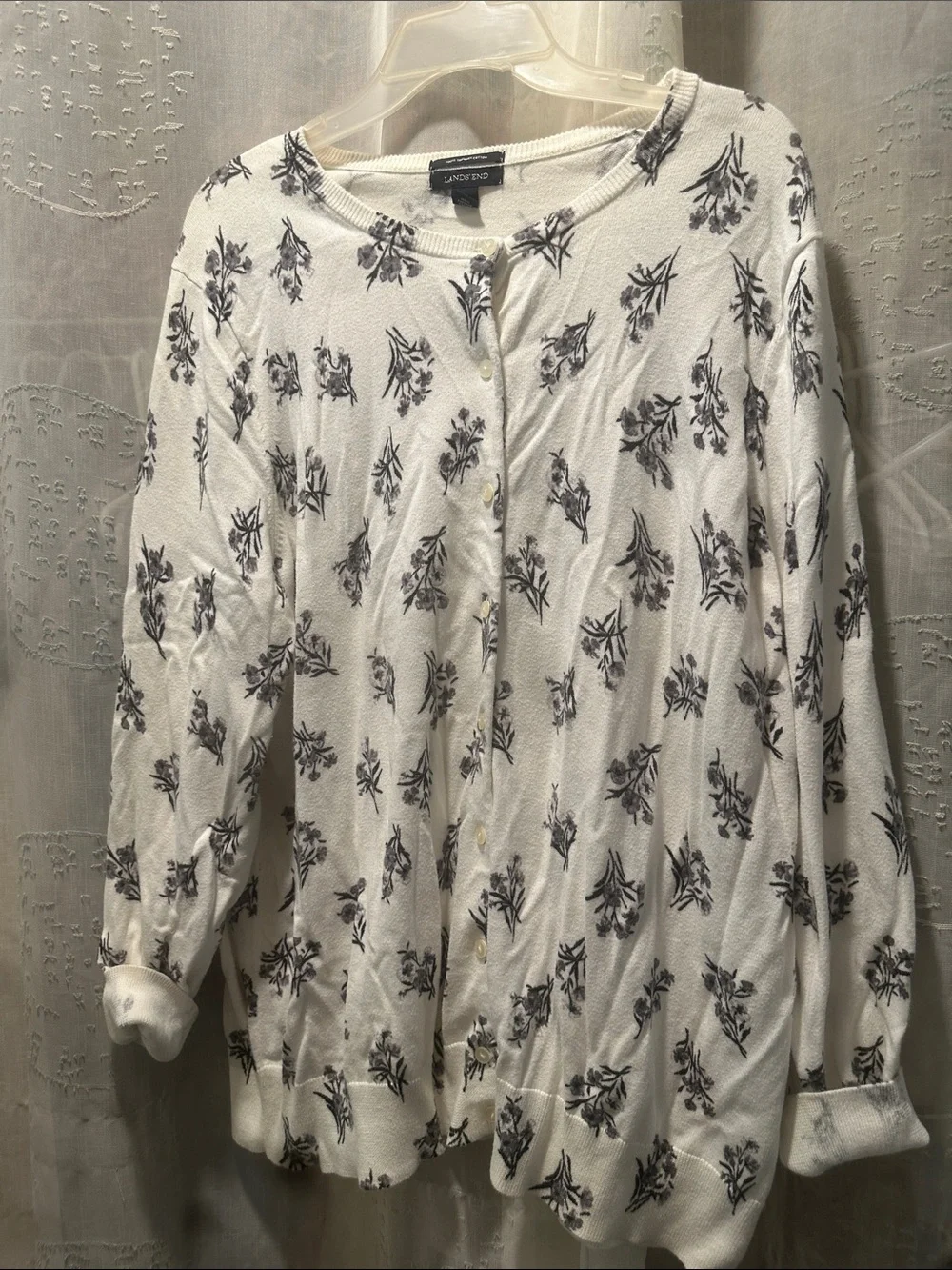 Lands End lands simple knit
