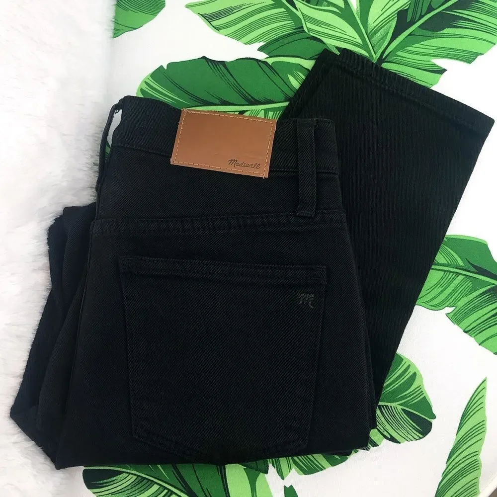 Madewell Women’s High Rise Black Skinny Jeans 24 NWT