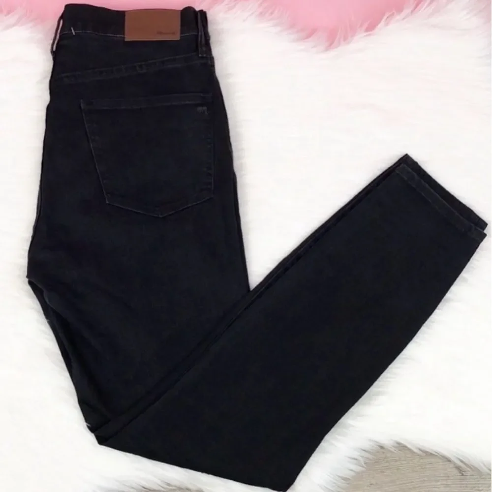 Madewell Women’s High Rise Black Skinny Jeans 24 NWT