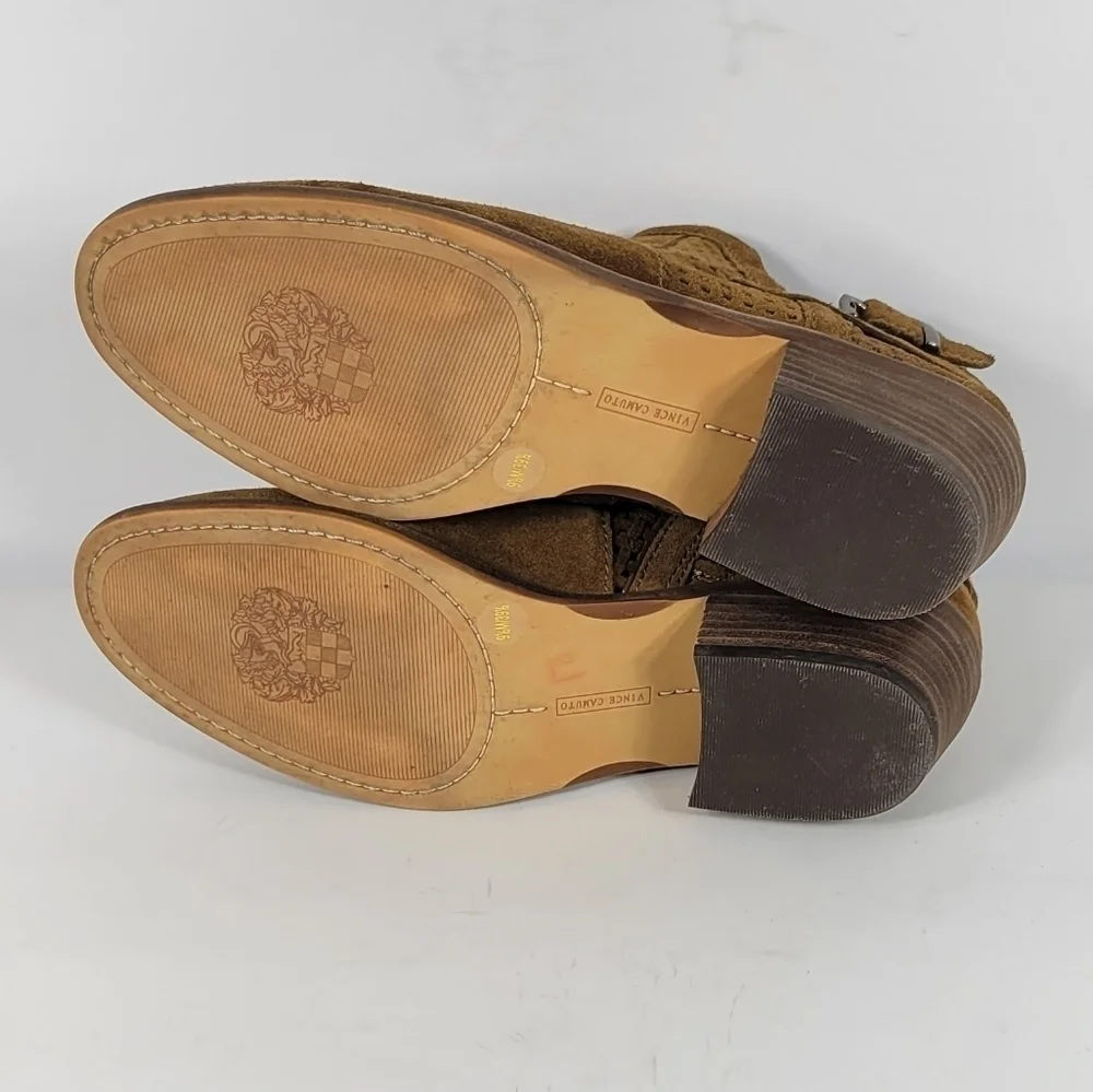 Vince Camuto Suede Booties #349 Size 9.5M
