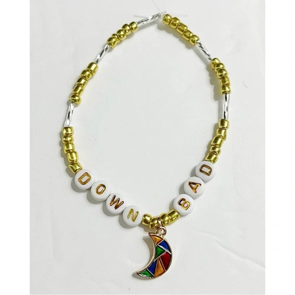 Taylor Swift Eras Tour Friendship Bracelet TTPD Down Bad