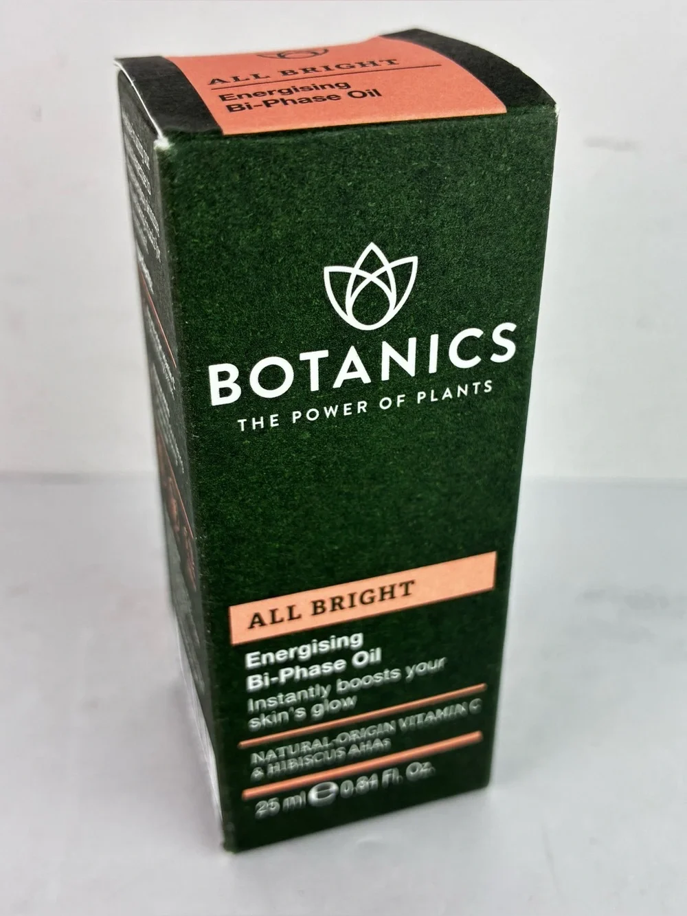 Botanics All Bright Energizing Bi-Phase Oil NIP