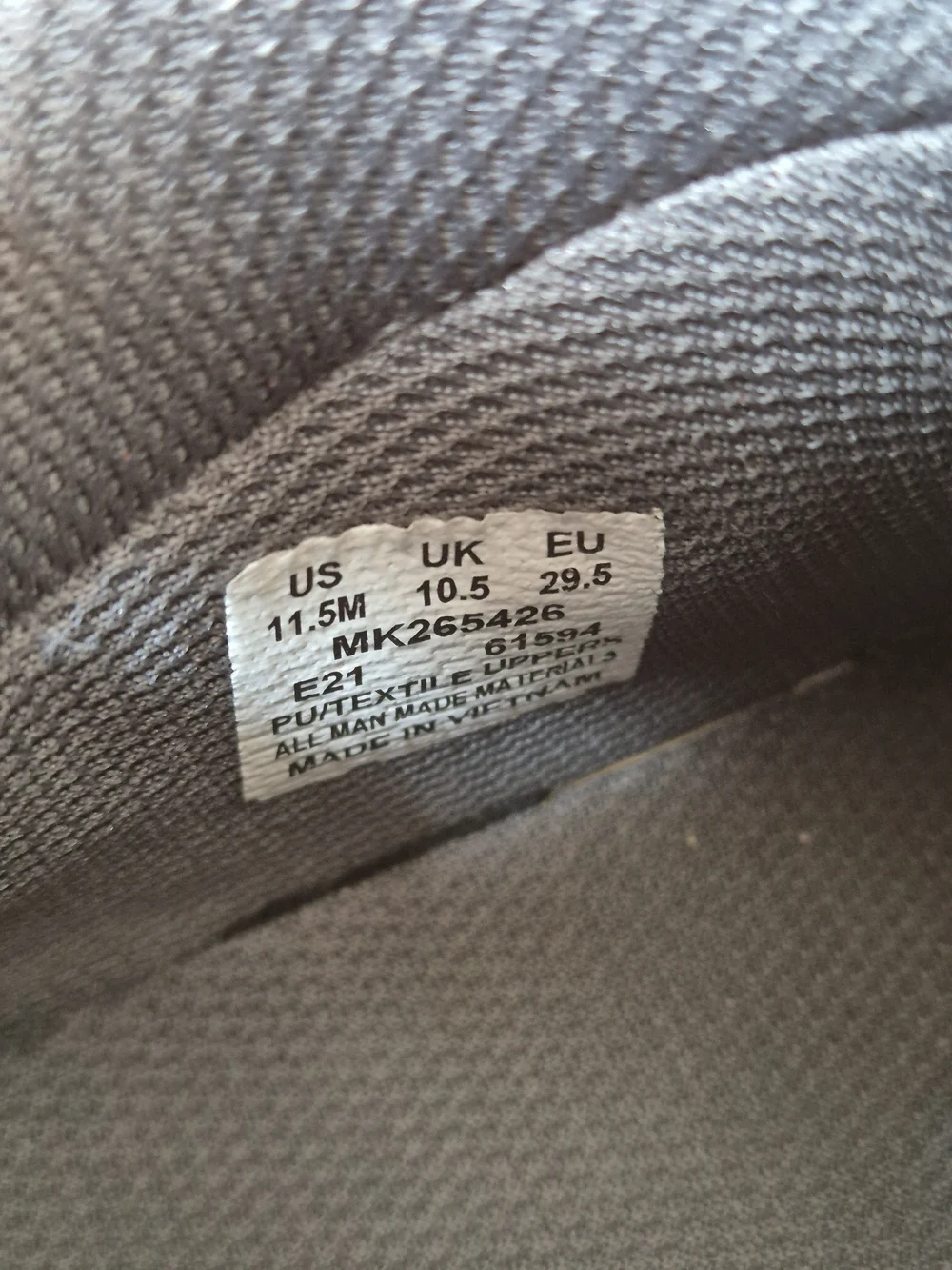 Merrell euc from