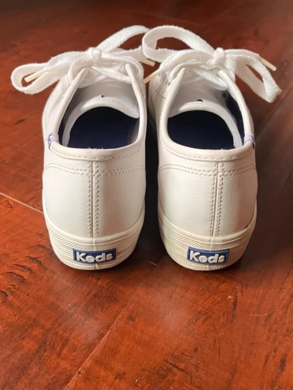 Keds white leather