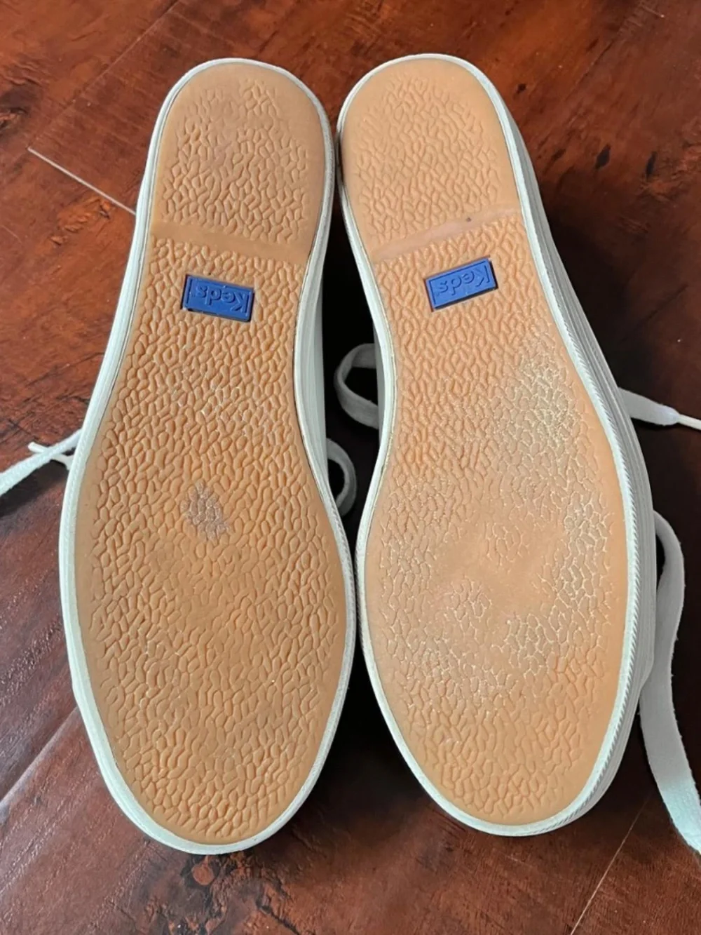 Keds white leather