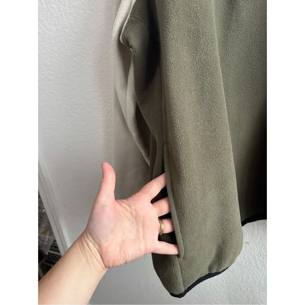 Lands End contrast two olive